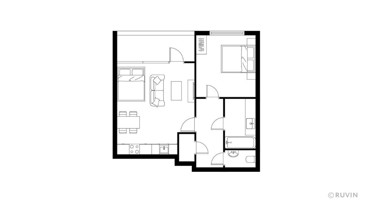 High Rise, Netflix, 2 Min To Main Station Apartment Виена Екстериор снимка